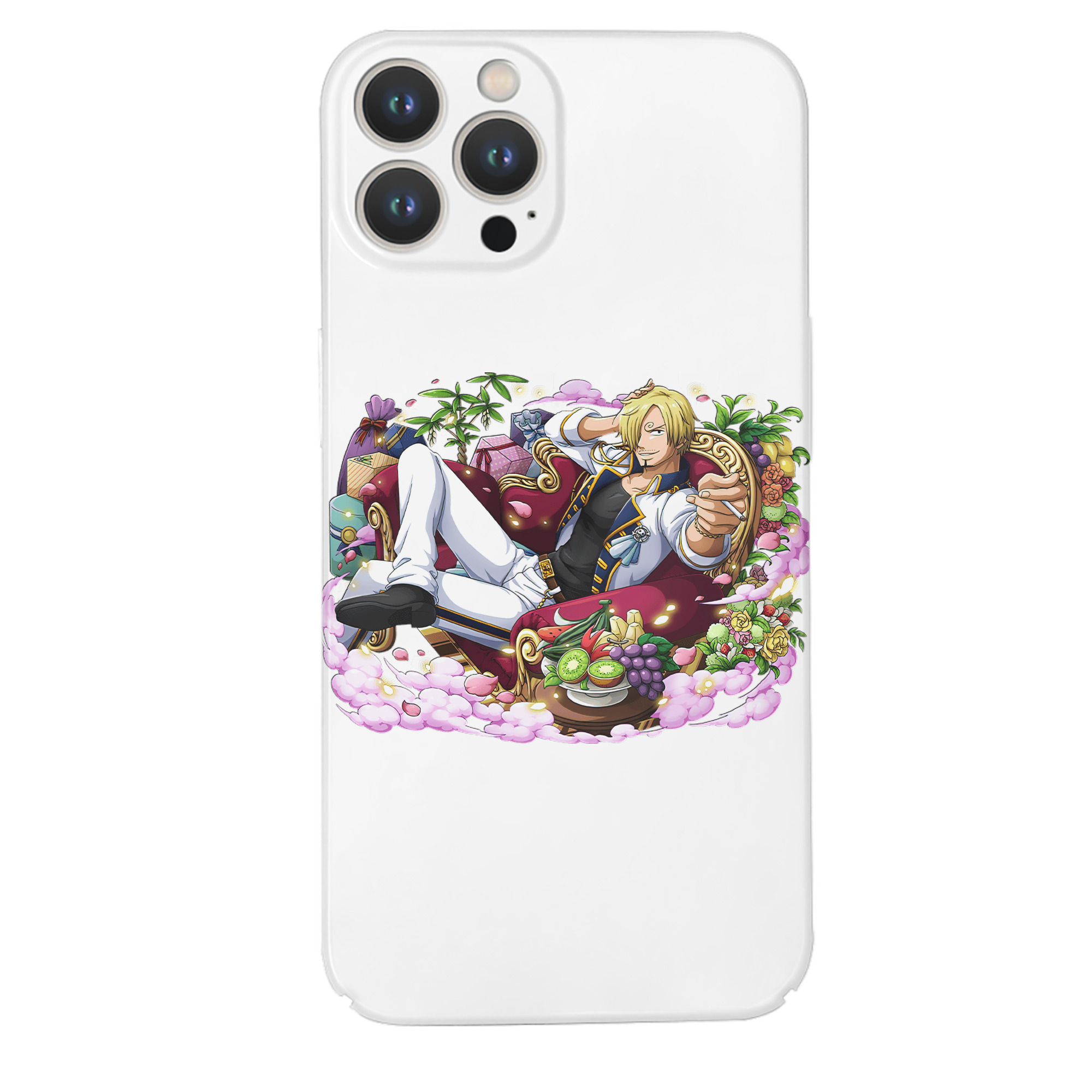 （画像用） ワンピース サンジ ONE PIECE Sanji 【iPhone 14シリーズ対応】ハードケース